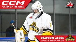 CCM Player of the Week | Dawson Labre